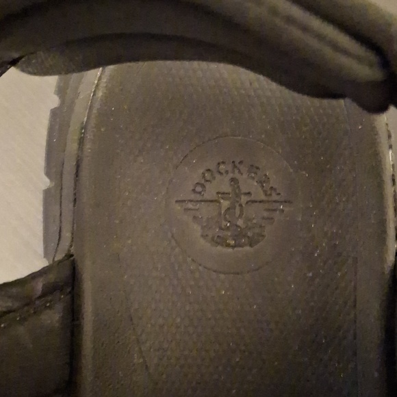 Dockers Men's 8 Sport Sandals Black Grey (Fits Women's 9.5-10) - Picture 5 of 7